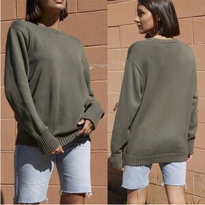 John Galt Olive Brianna Sweater